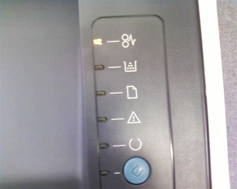 индикаторы принтера hp 2550